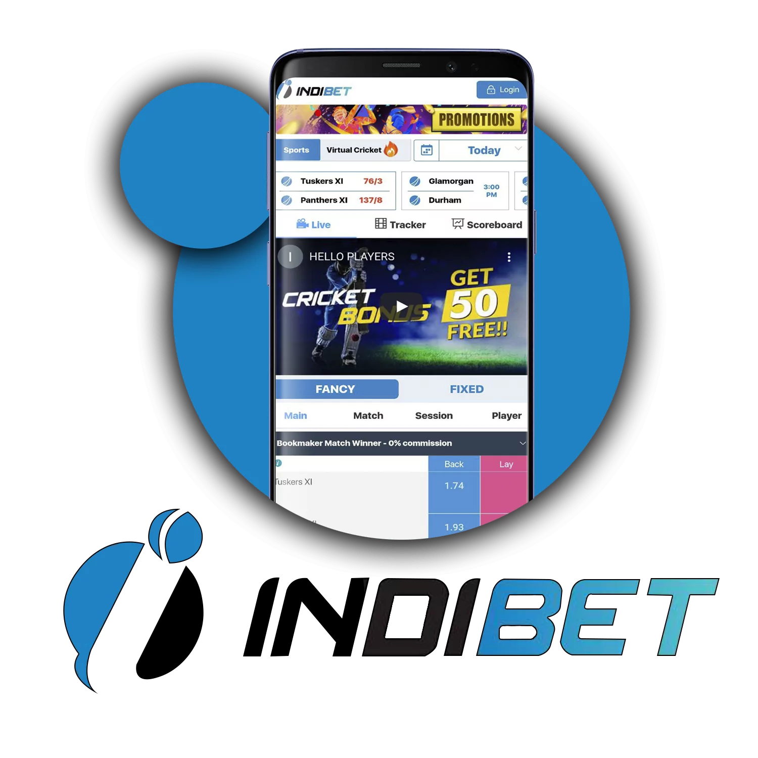 indibet ipl betting app