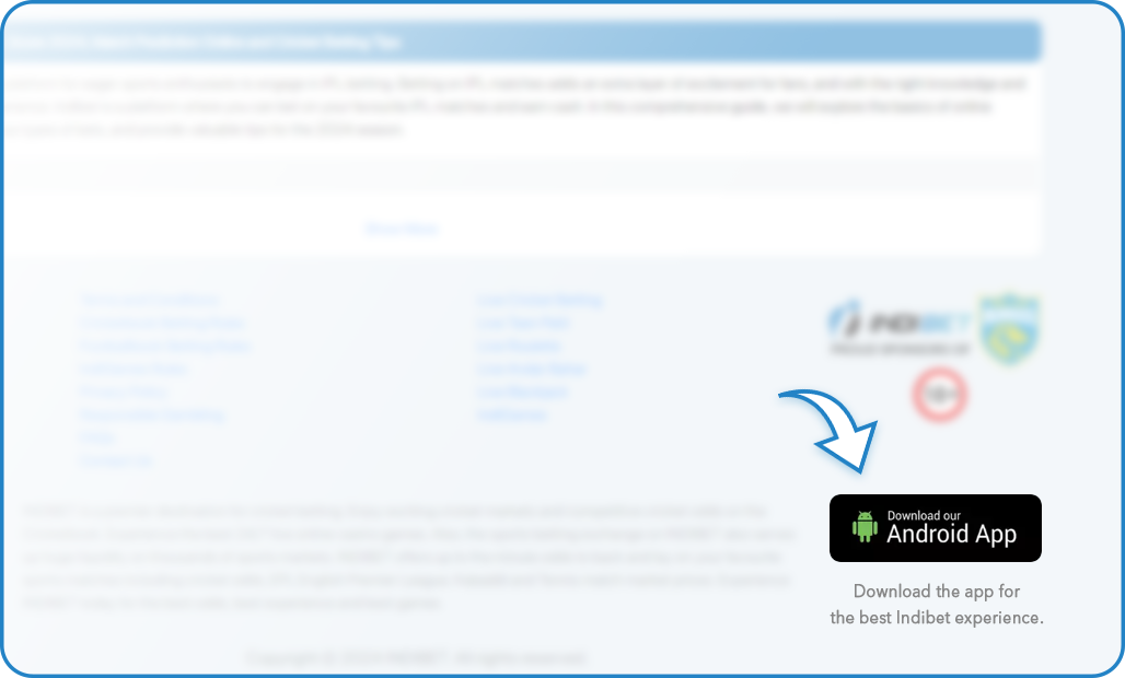 indibet app download